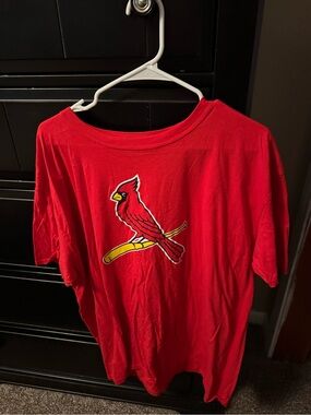 Genuine Merchandise Red Crewneck T-Shirt